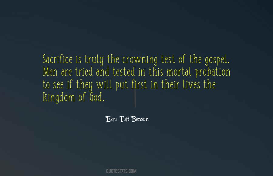 God Test Quotes #177221