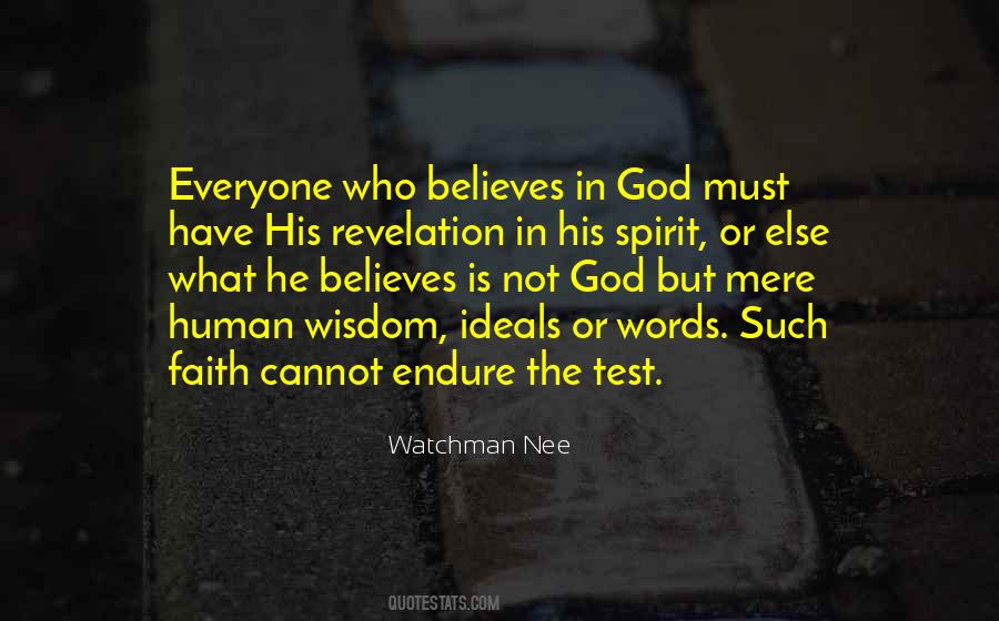 God Test Quotes #213667