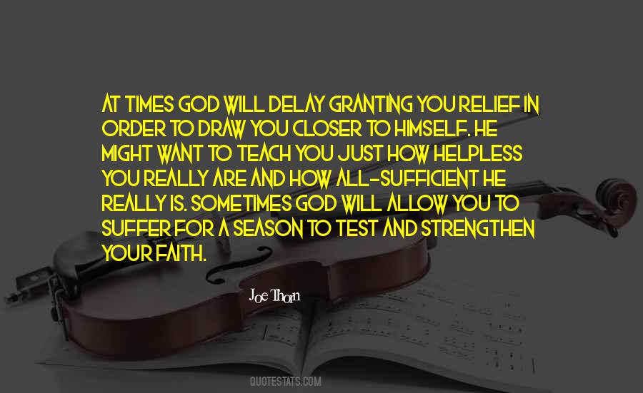 God Test Quotes #288061