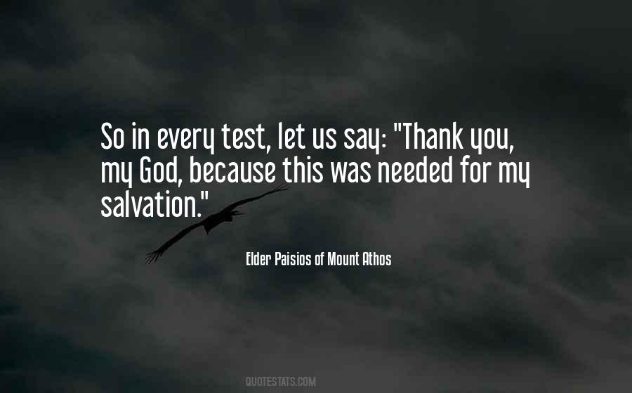 God Test Quotes #339042