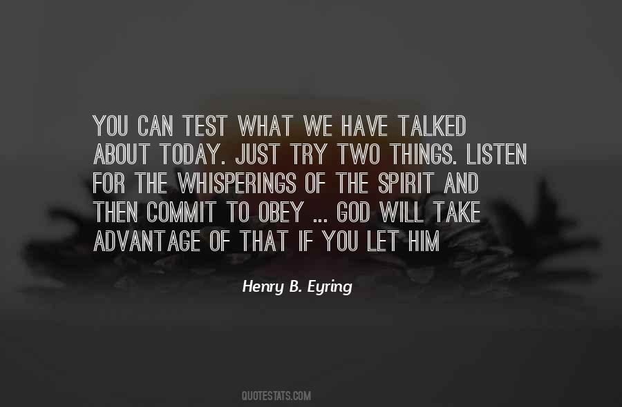 God Test Quotes #47452