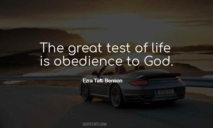 God Test Quotes #911708