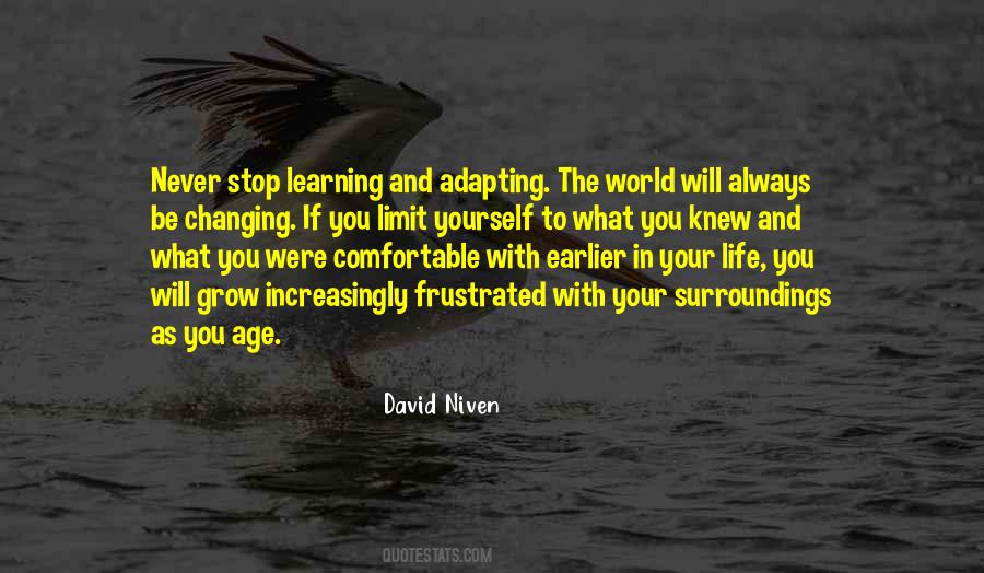 Age And Learning Quotes #1185268