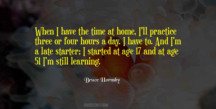 Age And Learning Quotes #1833684