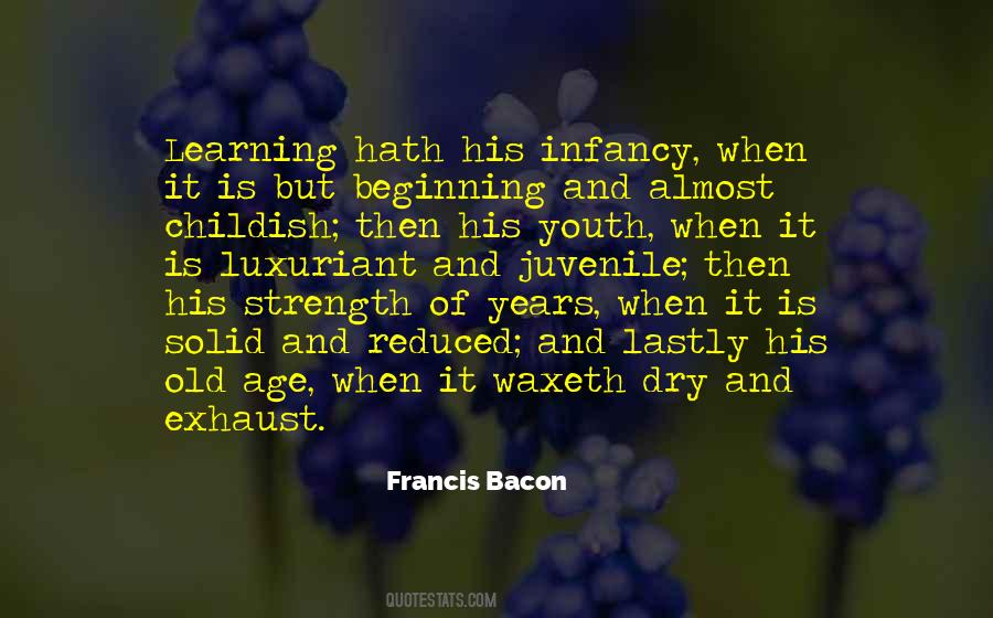 Age And Learning Quotes #354408