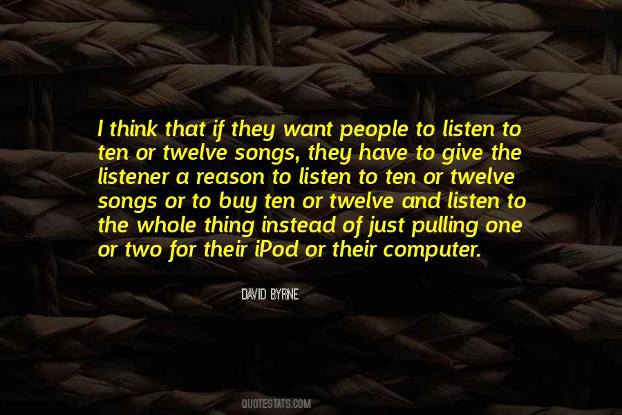 Quotes About Ipod #1251831