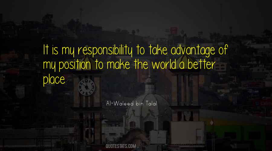 Quotes About Take Advantage #172758 Quotes About Take Advantage #172758