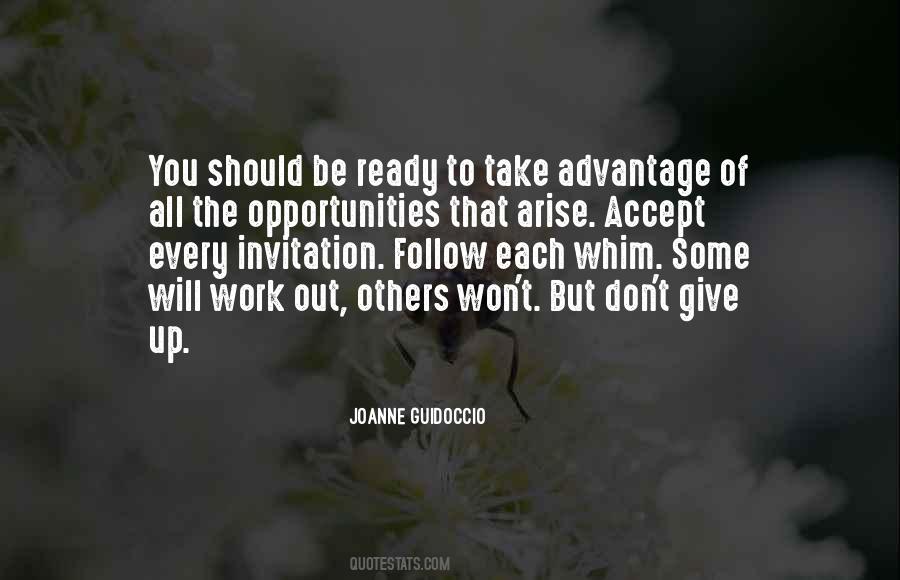 Quotes About Take Advantage #255339 Quotes About Take Advantage #255339