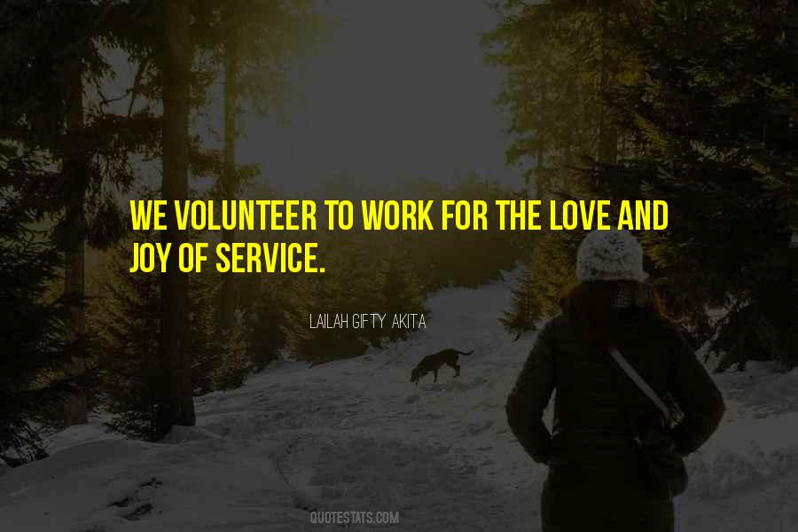 Quotes About Service And Love #624449