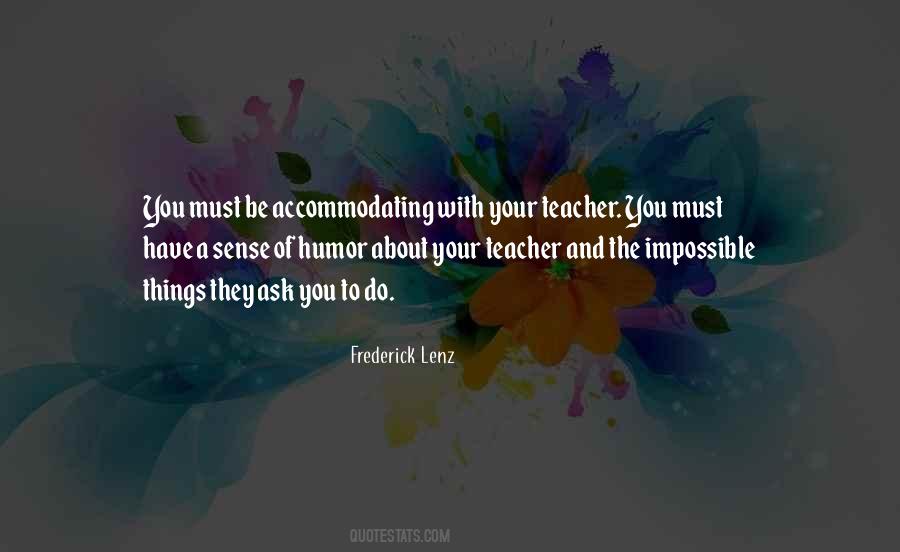 Quotes About Accommodating Others #918011