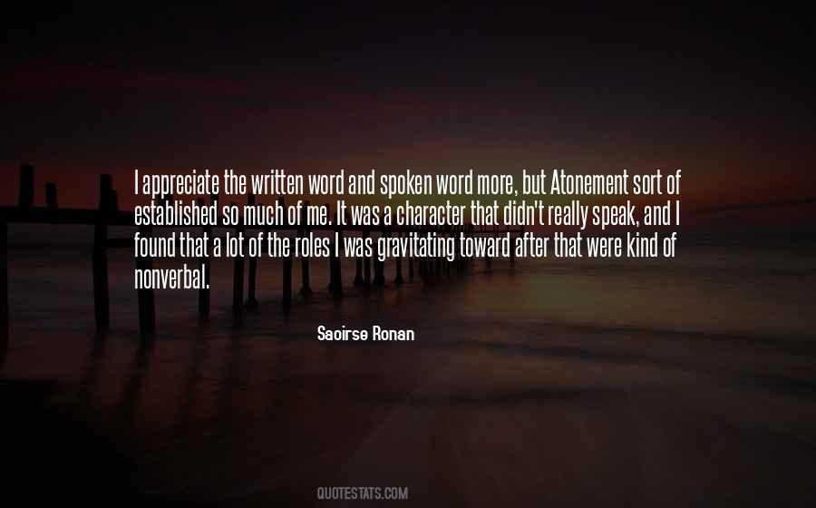 Quotes About Spoken Word #1032329
