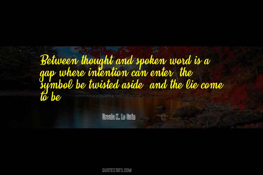 Quotes About Spoken Word #1147952
