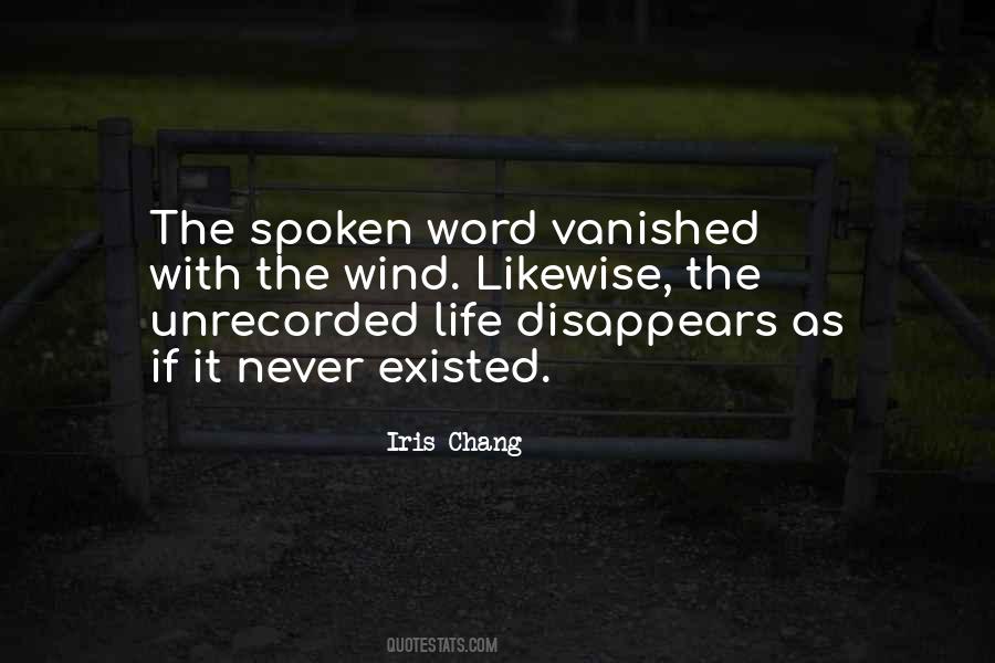 Quotes About Spoken Word #1191903