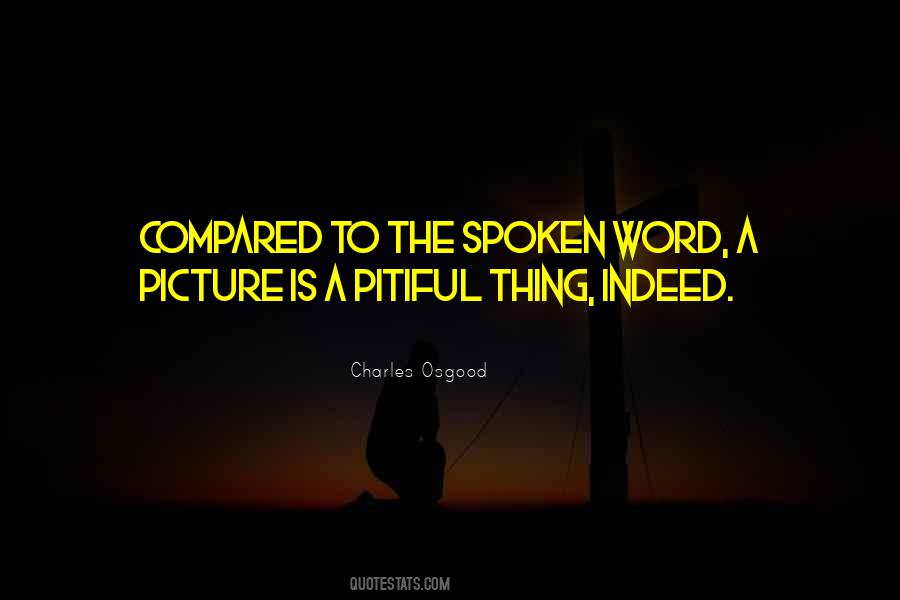 Quotes About Spoken Word #1504062