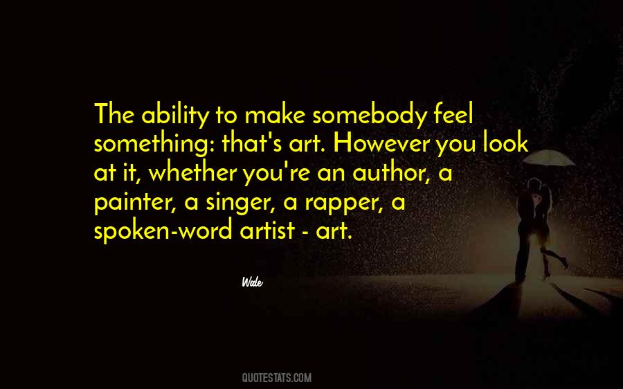 Quotes About Spoken Word #543490
