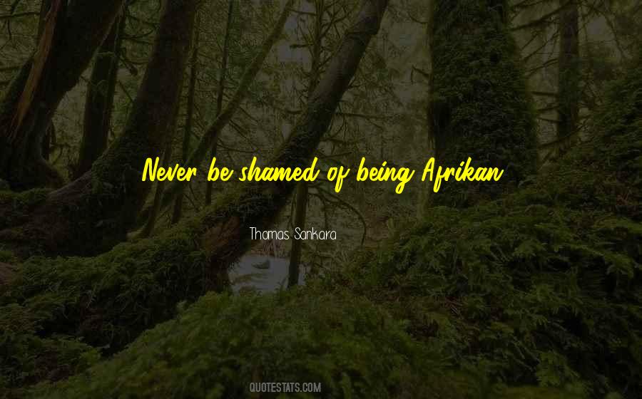 Quotes About Being Shamed #1386969