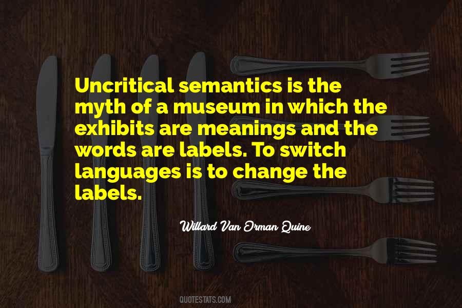 Quotes About Semantics #270382