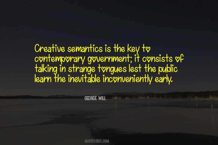 Quotes About Semantics #610564