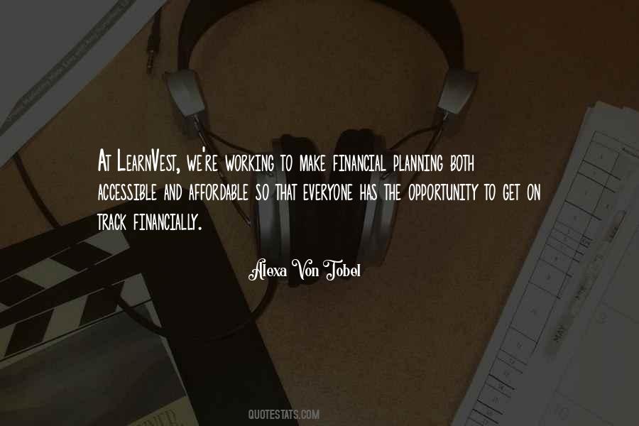 Quotes About Financial Planning #450674