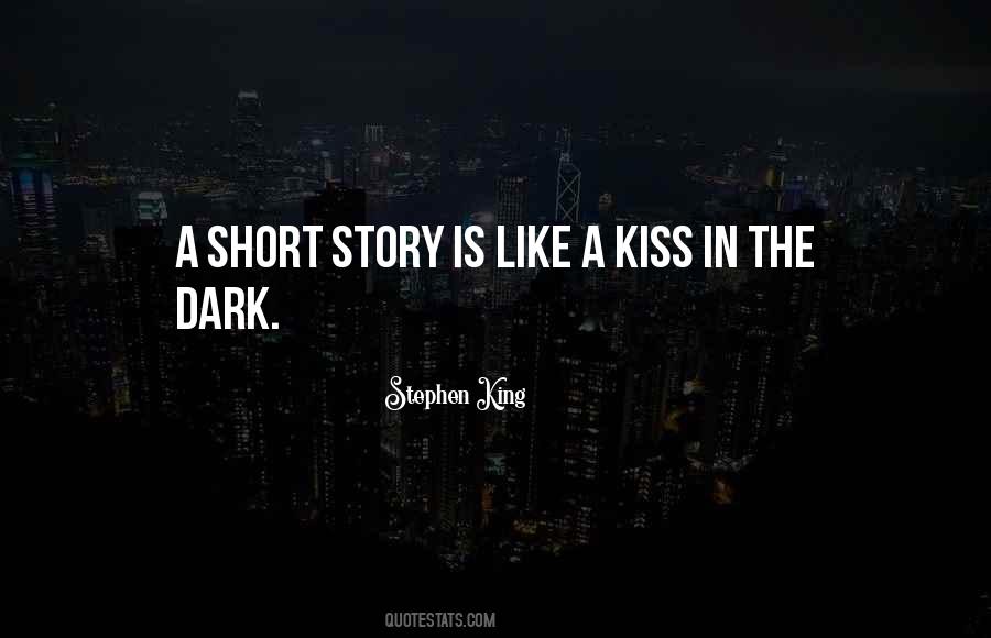 Dark Kiss Quotes #1153032