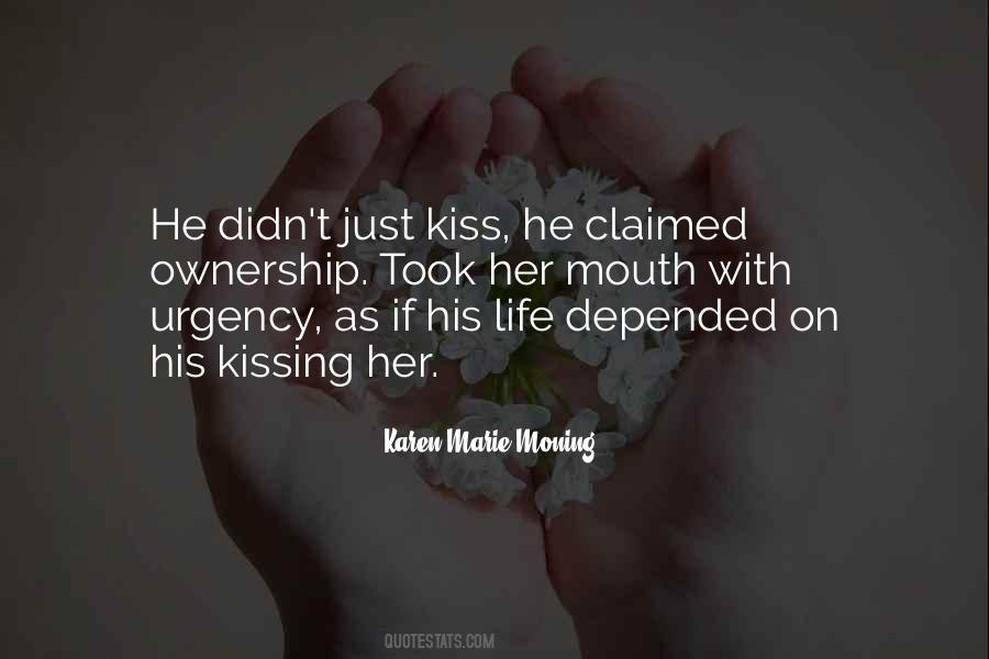 Dark Kiss Quotes #788734