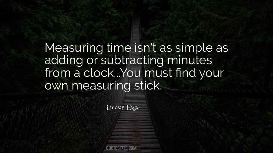 Quotes About Measuring Time #992161