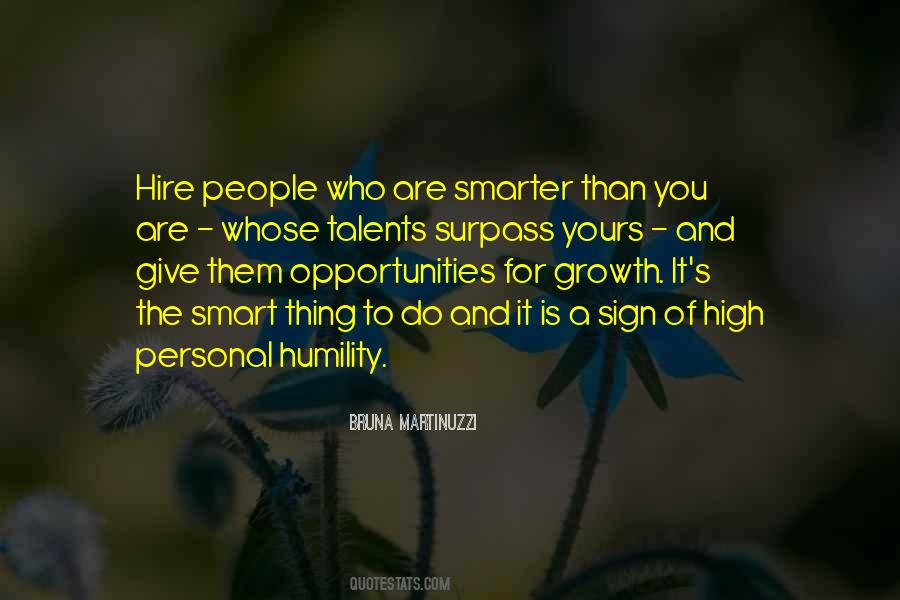 Opportunities And Growth Quotes #11245