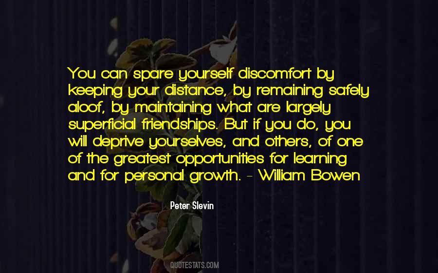 Opportunities And Growth Quotes #1127481