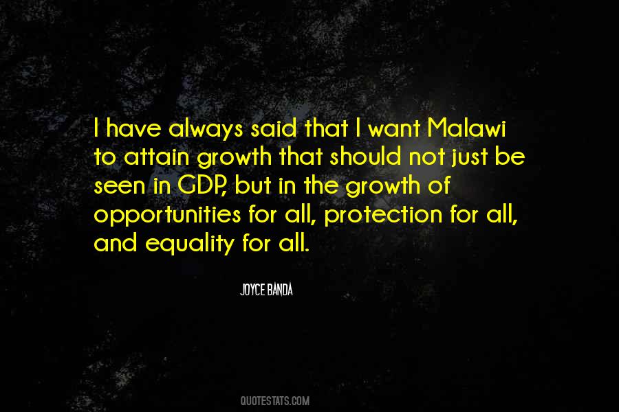 Opportunities And Growth Quotes #1346405