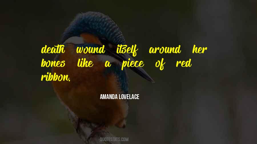Quotes About Red Ribbon #1181323