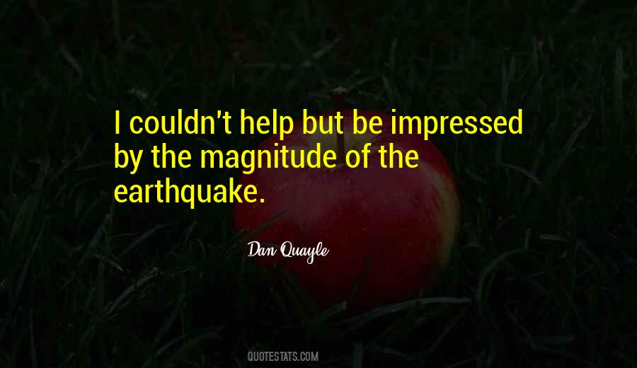 Quotes About Magnitude #1130149