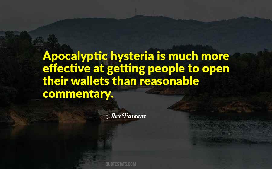Quotes About Apocalyptic #332843