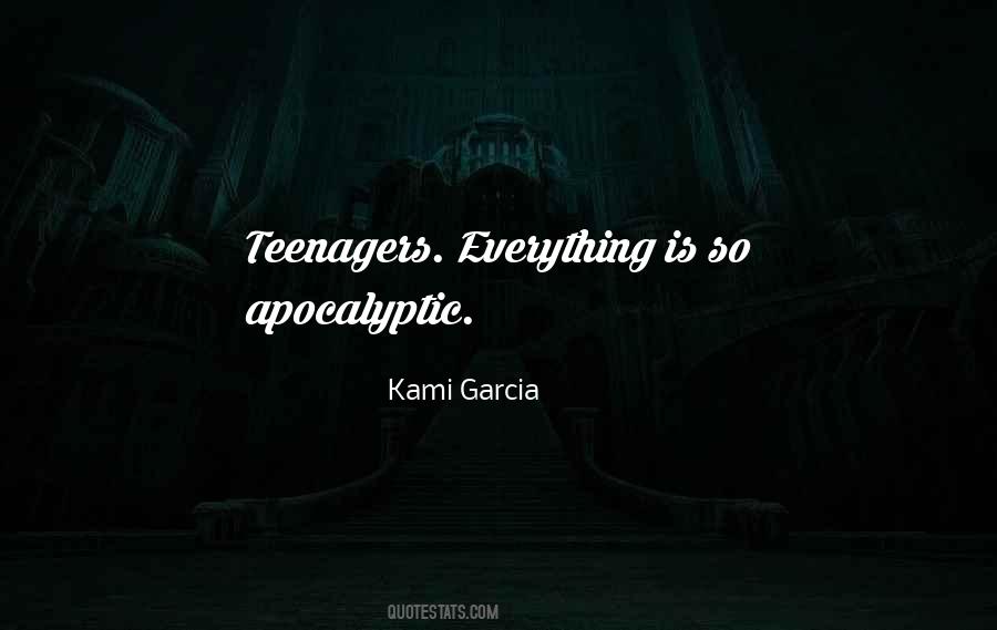 Quotes About Apocalyptic #817822