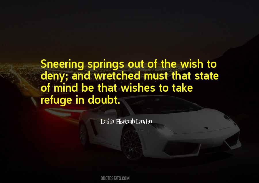 Quotes About Sneering #1445068