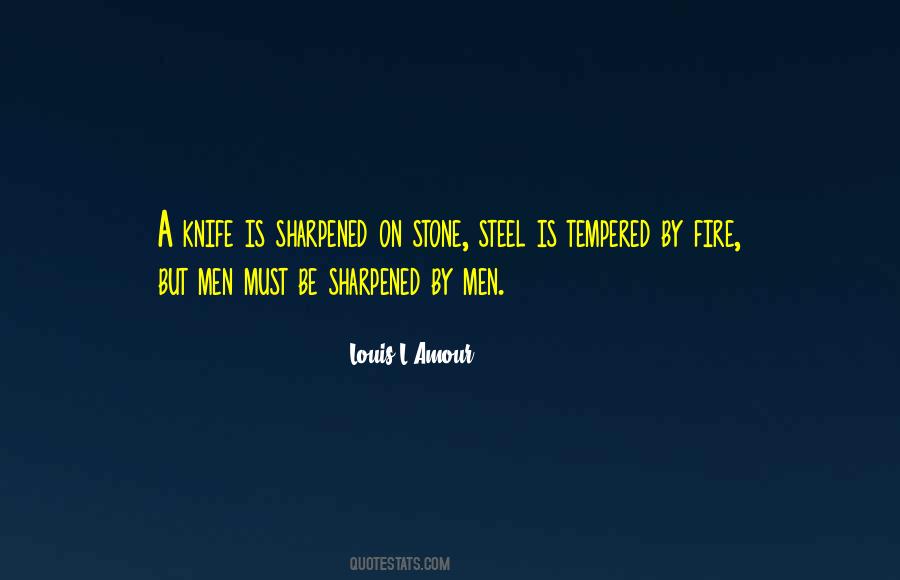 How The Steel Was Tempered Quotes #1702502