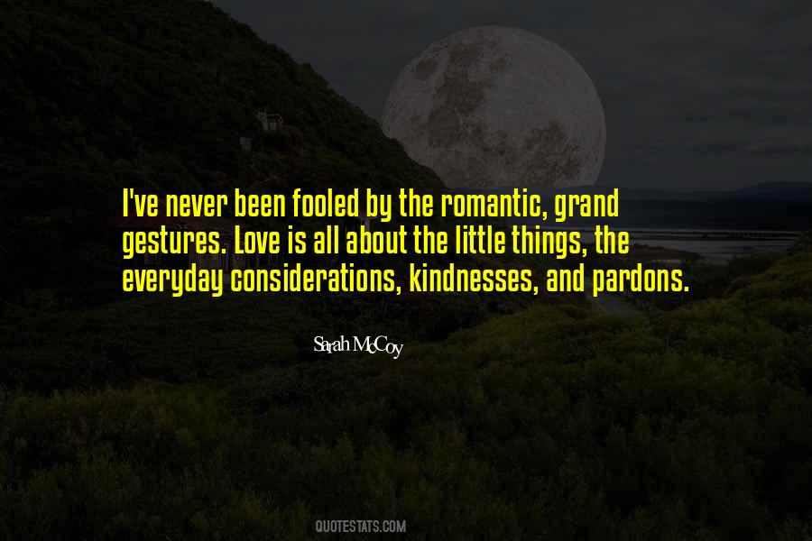 Quotes About Romantic Gestures #1088858