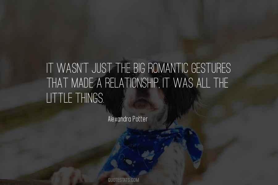 Quotes About Romantic Gestures #1604515