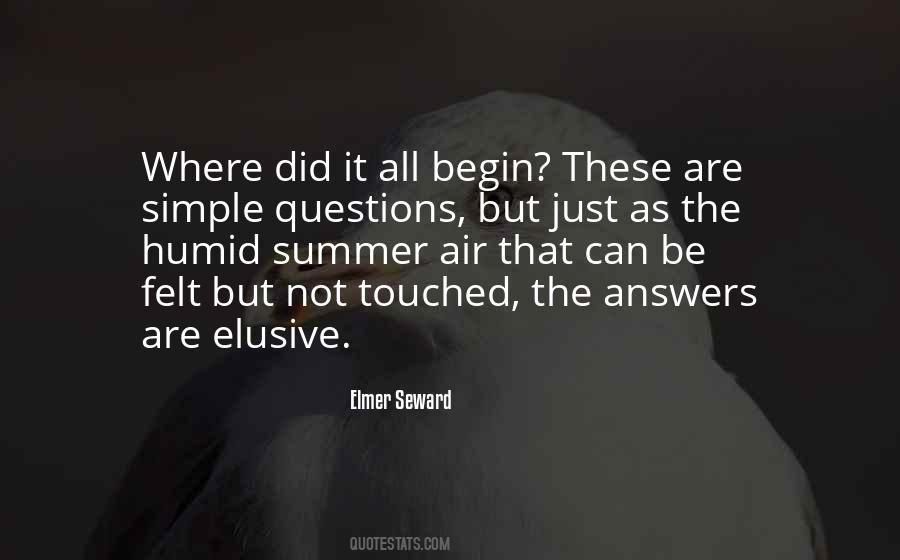 Quotes About Simple Answers #1632610