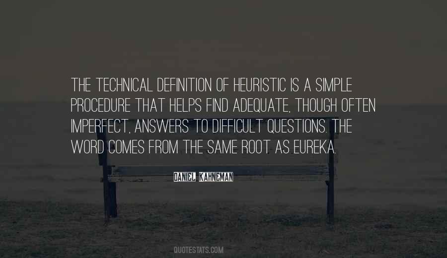 Quotes About Simple Answers #561330