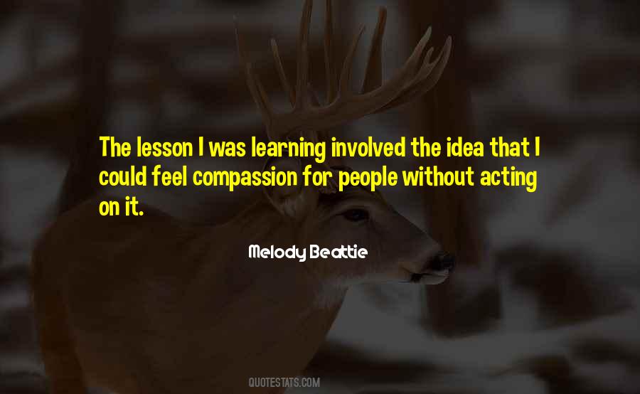 Lesson Learning Quotes #1022351