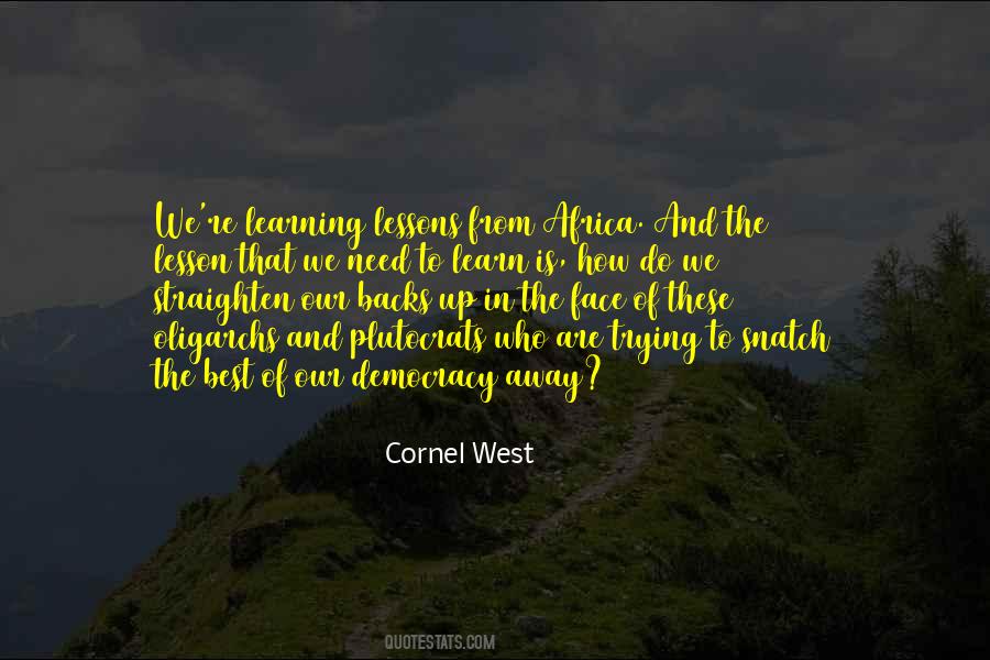 Lesson Learning Quotes #1577081