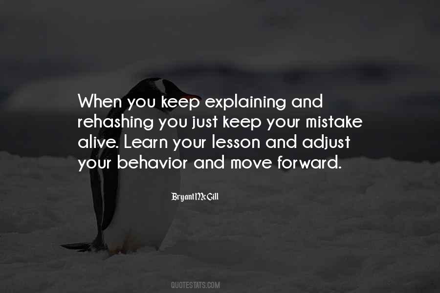Lesson Learning Quotes #960292