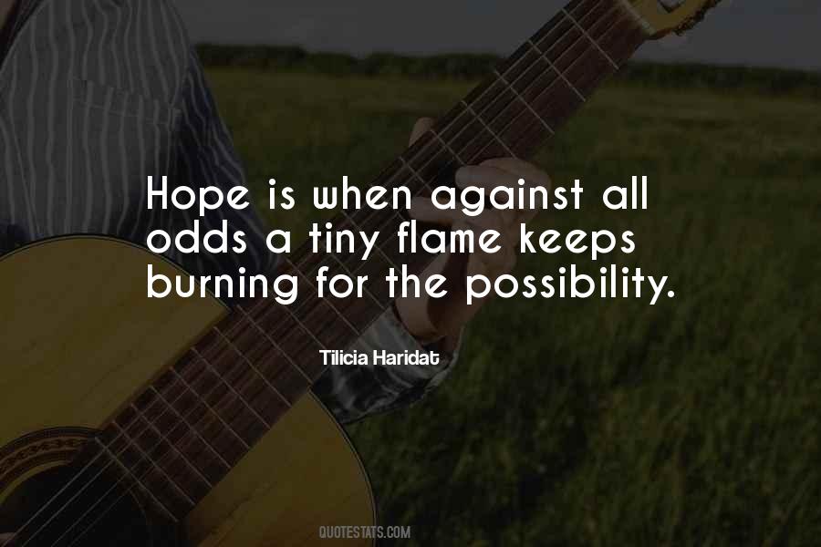 Quotes About Holding On To Hope #999064