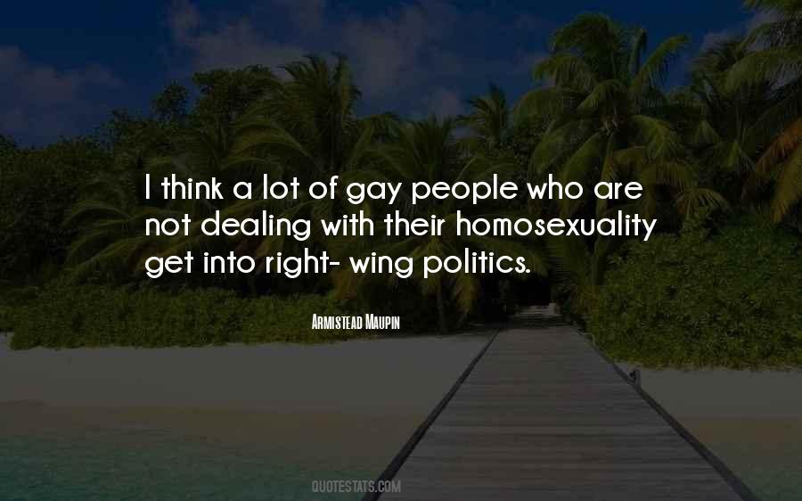 Quotes About Right Wing Politics #982338