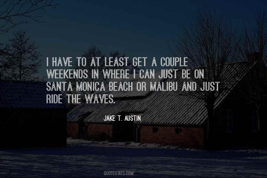 Santa Monica Beach Quotes #1395750