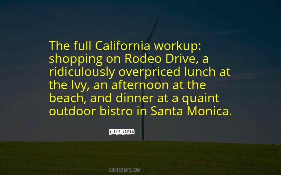 Santa Monica Beach Quotes #960785