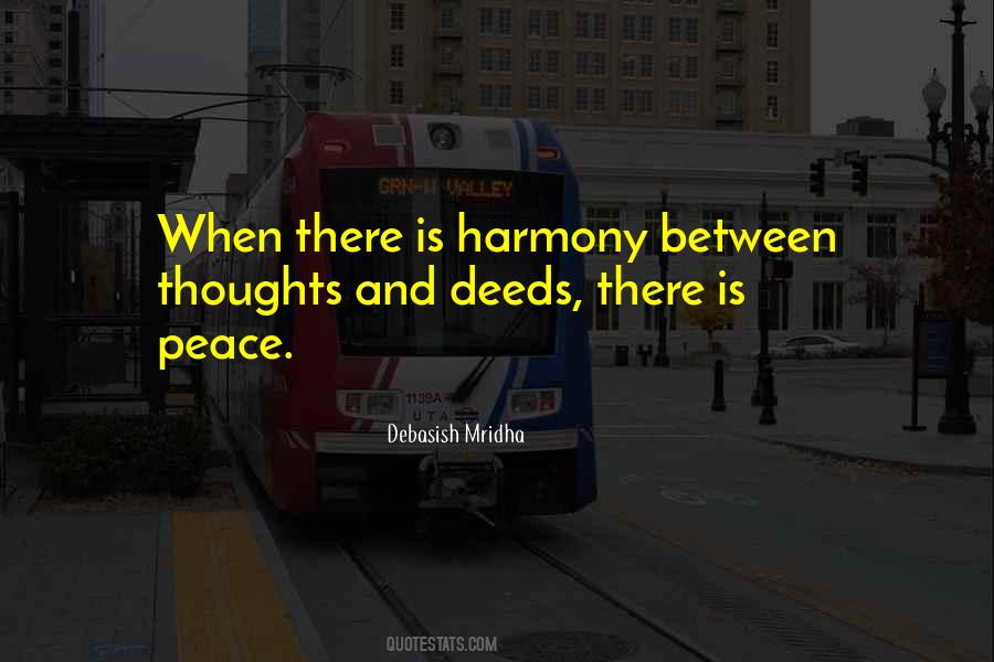 Quotes About Love Peace And Harmony #1496593