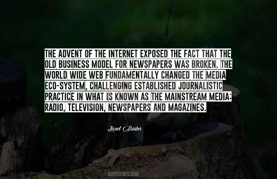 Quotes About The Mainstream Media #1122575