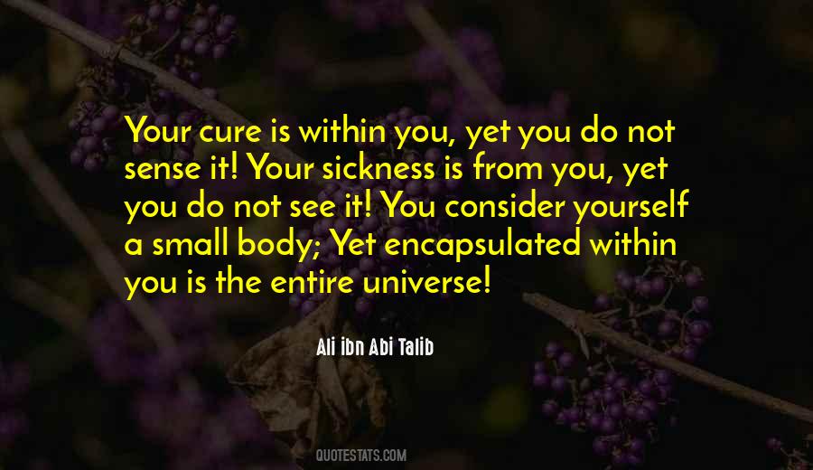 Cure Yourself Quotes #1663846