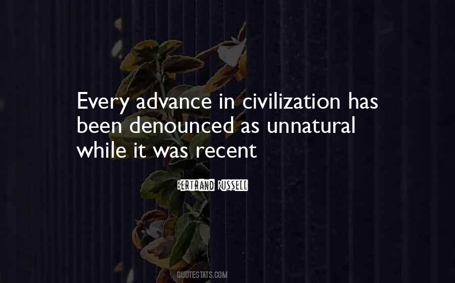 Quotes About Nature Vs Civilization #216418